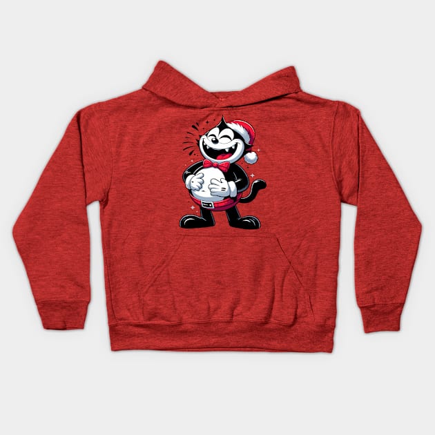 Felix The Laugh 3 Kids Hoodie by Bentonhio